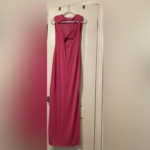 Pink forever 21 maxi dress